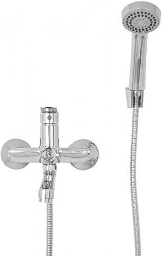 Смеситель для ванны Agger Clean A2421100 универсальный Хром латунь на стену