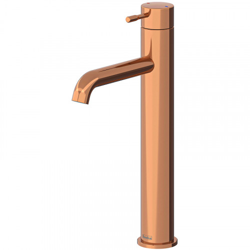 Смеситель для раковины Teska Atlas Leo L E5729 Розовое золото латунь