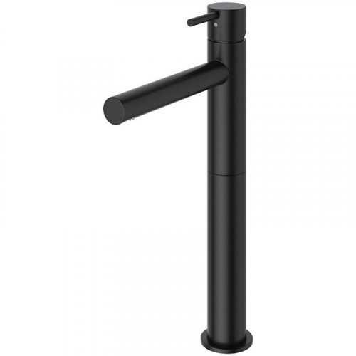 Смеситель для раковины Cezares Leaf LEAF-LC1-L-NOP Черный матовый латунь