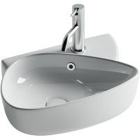 Раковина Ceramicanova Element 50 CN5049 Белая фарфор подвесная