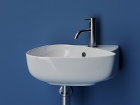 Раковина Ceramicanova Element 50 CN5049 Белая фарфор подвесная
