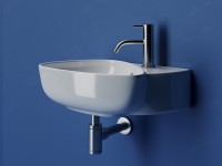 Раковина Ceramicanova Element 50 CN5049 Белая фарфор подвесная