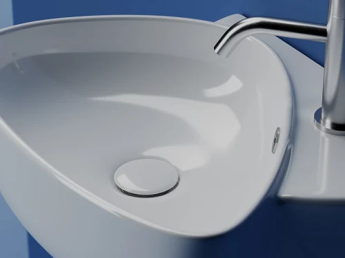 Раковина Ceramicanova Element 50 CN5049 Белая фарфор подвесная