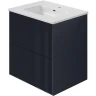 Тумба под раковину La Fenice Terra Twin 60 FNC-01-TER-BG-60-2 подвесная Синяя матовая