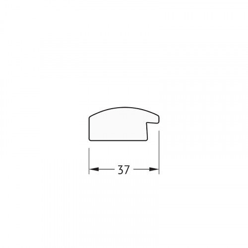 Зеркало Evoform Definite 110х60 BY 0730 в багетной раме - Состаренное серебро 37 мм стекло