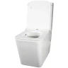 Унитаз компакт Creto Logan L2 1002-004-WF без бачка и с сиденьем Микролифт фарфор напольный