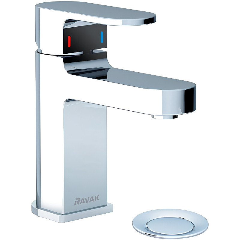 Смеситель для раковины Ravak Chrome CR 011.00 X070053 Хром латунь