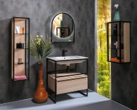 Тумба Boheme Armadi Art Loft 80 894-080-L подвесная Light Wood МДФ / ЛДСП