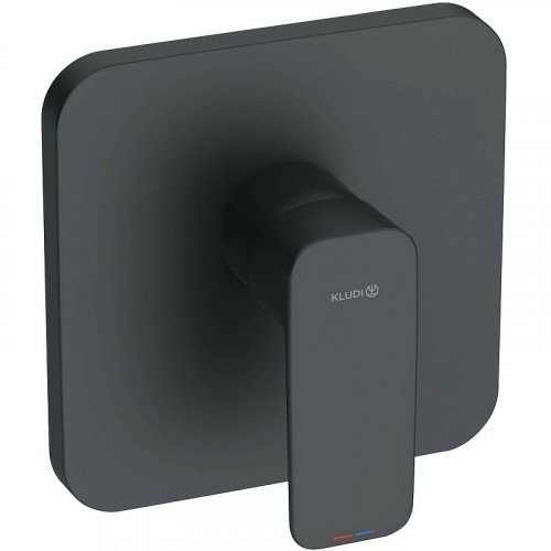 Смеситель для душа Kludi Pure Style 406553975 Черный матовый латунь встраиваемый