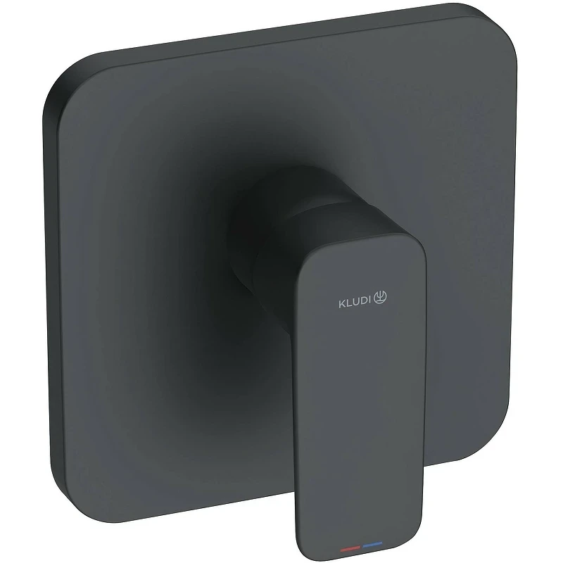 Смеситель для душа Kludi Pure Style 406553975 Черный матовый латунь встраиваемый