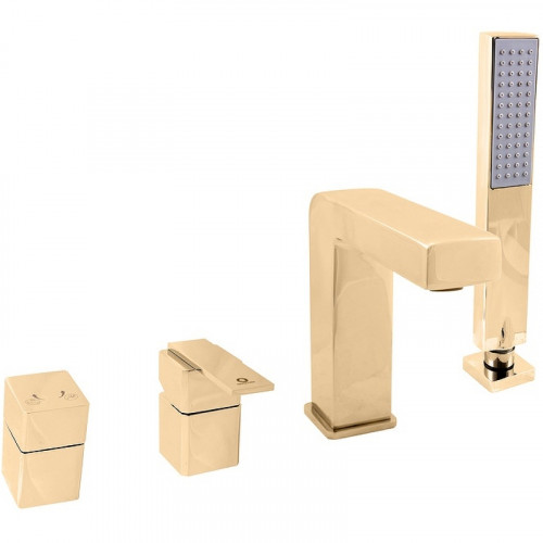 Смеситель на борт ванны Rav Slezak Loira LR565.5PZ Золото латунь