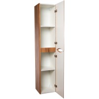Шкаф пенал BelBagno 32 ACQUA-1600-2A-SC-RR-P подвесной Rovere Rustico МДФ / ЛДСП