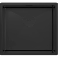 Кухонная мойка Paulmark Next 48 Uni PM214844-MBN Черная матовая нержавеющая сталь встраиваемый