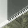 Шторка для ванны Maybah Glass MGV-650-6 405х1400 поворотная на петлях Черный стекло графитовое