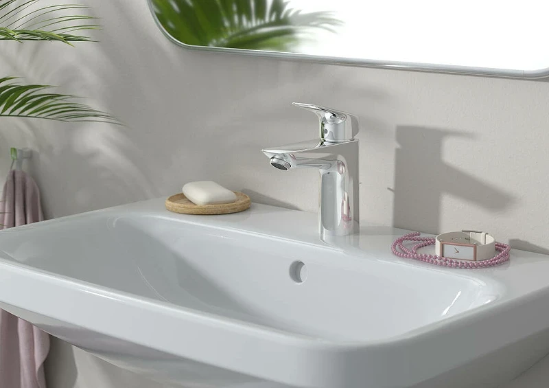 Смеситель для раковины Hansgrohe Logis 71100000 Хром латунь