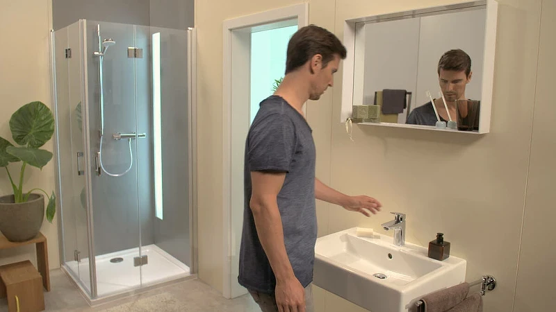 Смеситель для раковины Hansgrohe Logis 71100000 Хром латунь