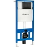 Инсталляция Vincea VIS-601 для унитаза без клавиши смыва нержавеющая сталь