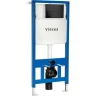 Инсталляция Vincea VIS-601 для унитаза без клавиши смыва нержавеющая сталь