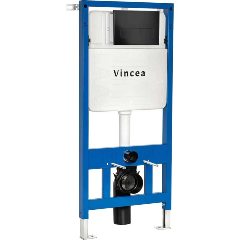 Инсталляция Vincea VIS-601 для унитаза без клавиши смыва нержавеющая сталь
