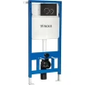 Инсталляция Vincea VIS-601 для унитаза без клавиши смыва нержавеющая сталь