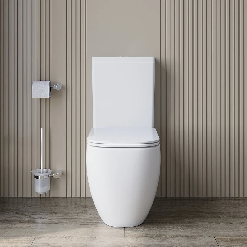 Унитаз компакт BelBagno Luce-Tor BB2197CP-TOR/SC без бачка с сиденьем Микролифт фаянс напольный