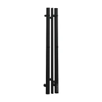 Электрический полотенцесушитель APEXTERMO Delta 800x100 DL10181BM с крючками цвет Черный матовый