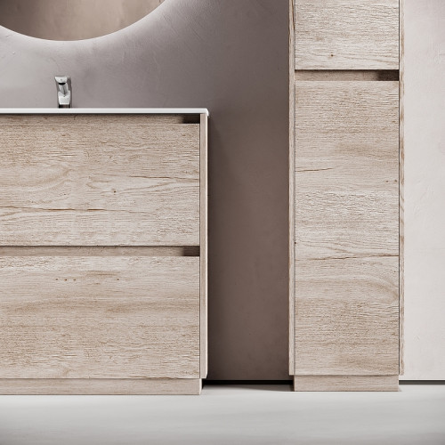 Тумба под раковину Sancos Libra Floor 90 LB90FEG Дуб галифакс натуральный МДФ / ЛДСП