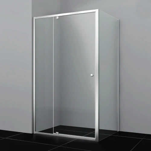 Душевая стенка WasserKRAFT Aula 80 11P04-RP80 профиль Хром стекло прозрачное