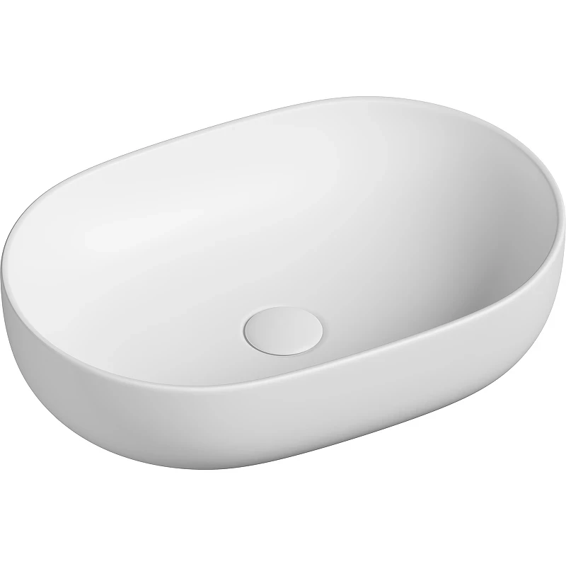 Раковина-чаша Ceramicanova Element 60 CN6047MW Белая матовая фарфор накладная