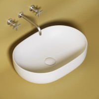 Раковина-чаша Ceramicanova Element 60 CN6047MW Белая матовая фарфор накладная