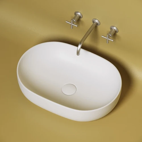 Раковина-чаша Ceramicanova Element 60 CN6047MW Белая матовая фарфор накладная
