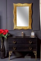 Зеркало Boheme Armadi Art NeoArt 70 563 с подсветкой Золото стекло
