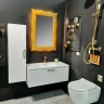 Зеркало Boheme Armadi Art NeoArt 70 563 с подсветкой Золото стекло