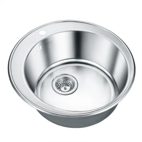 Кухонная мойка Emar Steel 51 510С цвет Нержавеющая сталь глянцевая
