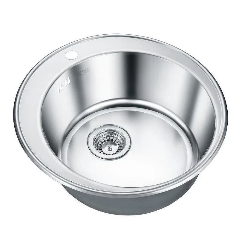 Кухонная мойка Emar Steel 51 510С цвет Нержавеющая сталь глянцевая