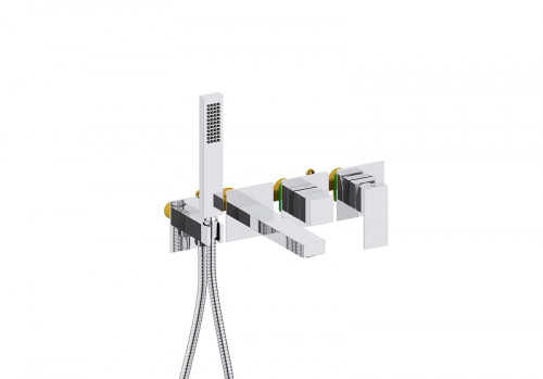 Смеситель для ванны Aquatek Либра AQ1644CR цвет Хром