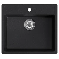 Кухонная мойка Mixline Комфорт ML-GM15 56 551922 цвет Ультрачерный