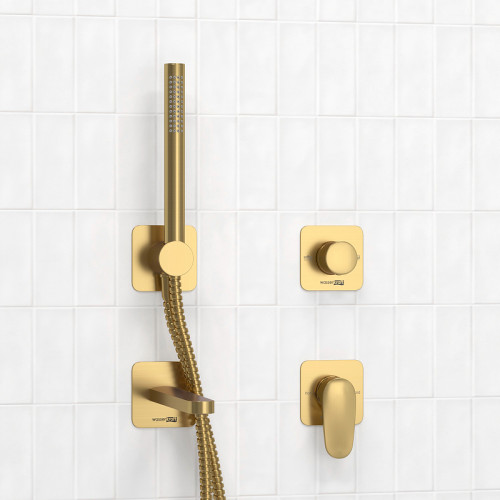 Смеситель для ванны WasserKRAFT Havel A3651.282.284.285.194.286 Золото матовое латунь встраиваемый