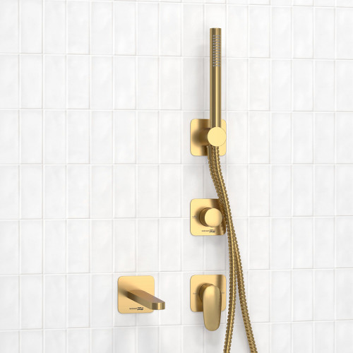 Смеситель для ванны WasserKRAFT Havel A3651.282.284.285.194.286 Золото матовое латунь встраиваемый