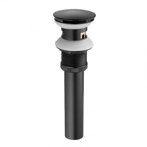 Донный клапан Arrow AG5807MB click-clack цвет Черный матовый