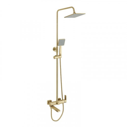 Душевая система Fmark FS8745-22C цвет Матовое золото