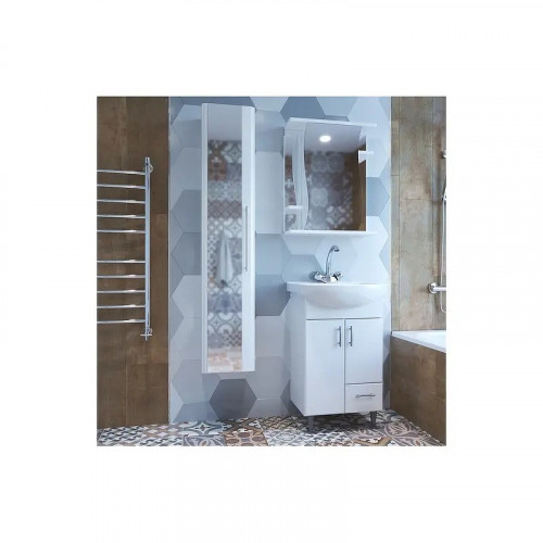 Тумба под раковину Mixline Веста 50 557791 цвет Белый