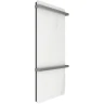 Электрический полотенцесушитель Black&White N-389SW 40x80 389SW Snow White алюминий