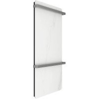 Электрический полотенцесушитель Black&amp;White N-389SW 40x80 389SW Snow White алюминий