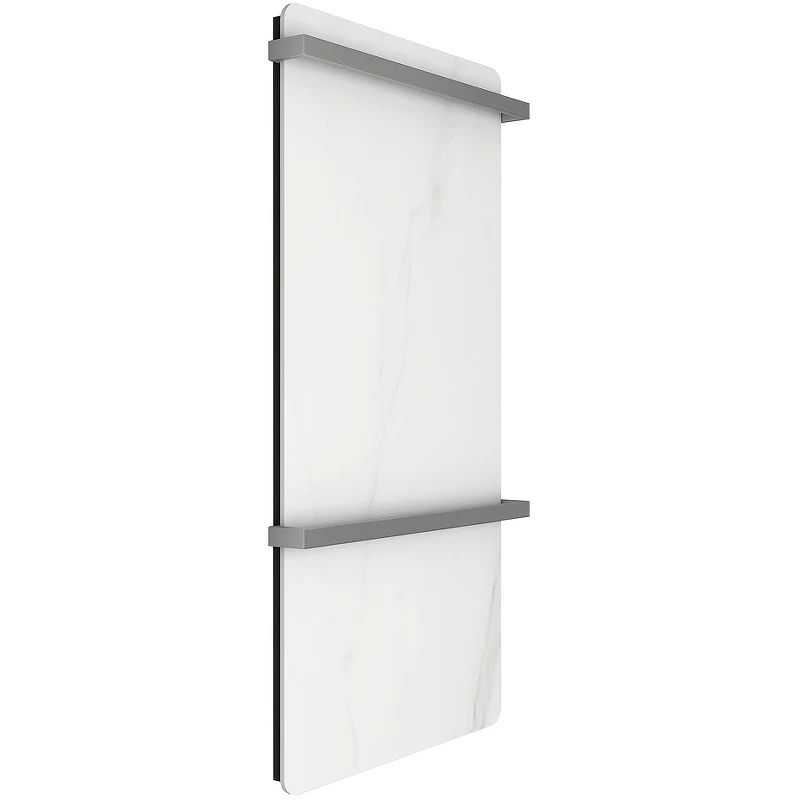 Электрический полотенцесушитель Black&White N-389SW 40x80 389SW Snow White алюминий