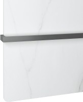 Электрический полотенцесушитель Black&amp;White N-389SW 40x80 389SW Snow White алюминий
