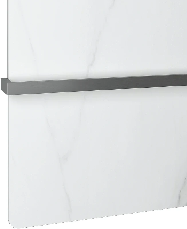 Электрический полотенцесушитель Black&White N-389SW 40x80 389SW Snow White алюминий