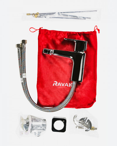 Смеситель для биде Ravak 10° TD 055.00 X070067 Хром латунь