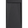 Душевой поддон из искусственного камня Esbano Luxe ESP-LX128B 120x80 ESPLX 128B Черный матовый