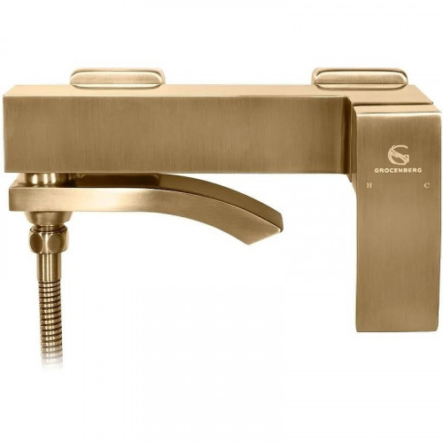 Смеситель для ванны Grocenberg GB8007BR Бронза